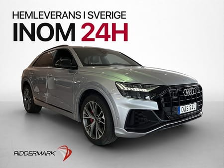 Audi Q8 60 TFSI e quattro 462hk S Line Cockpit Matrix Värmare Drag