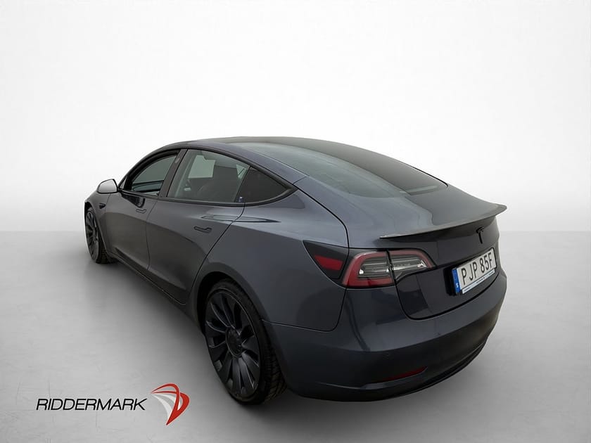 Bild 5 av Tesla Model 3 Performance Värmepump Rattvärm Svensksåld MOMS