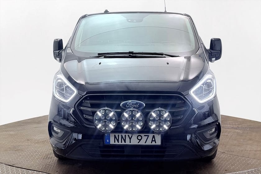 Bild 3 av Ford Transit Custom 280 2.0 Aut Drag Inredd Kamera 3-sits Värmare