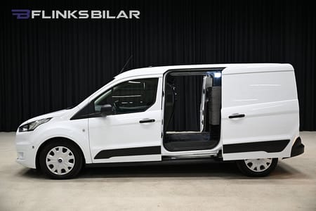 Ford Transit Connect 210 LWB 100HK L2|Automat|Inredd|Dubbeldörr|Moms|SeUtr!