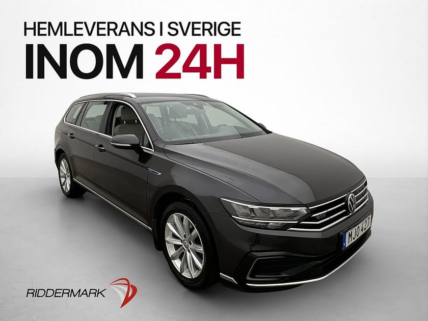 Bild 1 av Volkswagen Passat Sportscombi GTE 1.4 TSI Halvskinn Kamera Navi Drag