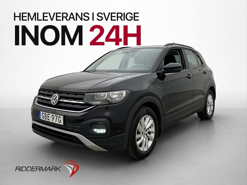 Bild 3 av Volkswagen T-Cross 1.0 TSI 95hk Base Sätesvärme Bluetooth AC