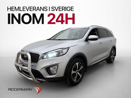 Kia Sorento 2.2 CRDi 200hk Business 7-Sits Kamera Skinn Drag