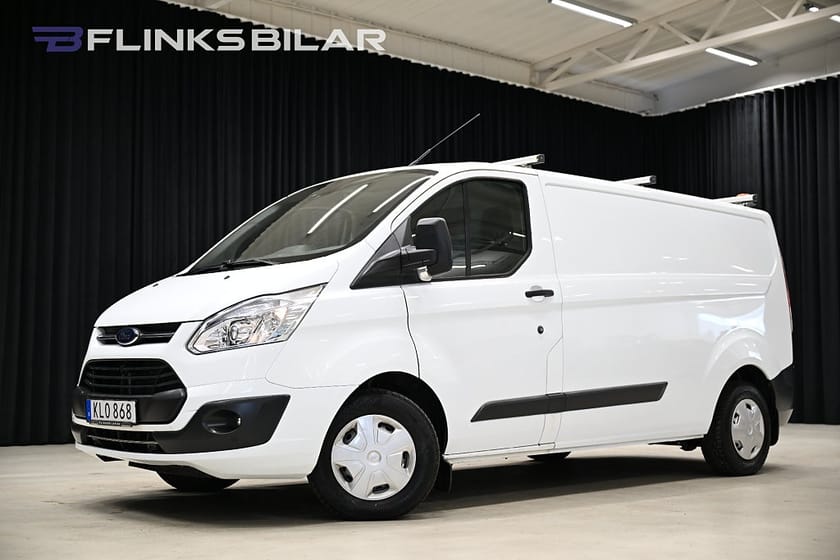 Bild 1 av Ford Transit Custom 290 130HK L2||V-Inredd|Drag|Värmare|Lågmil|NyKamrem