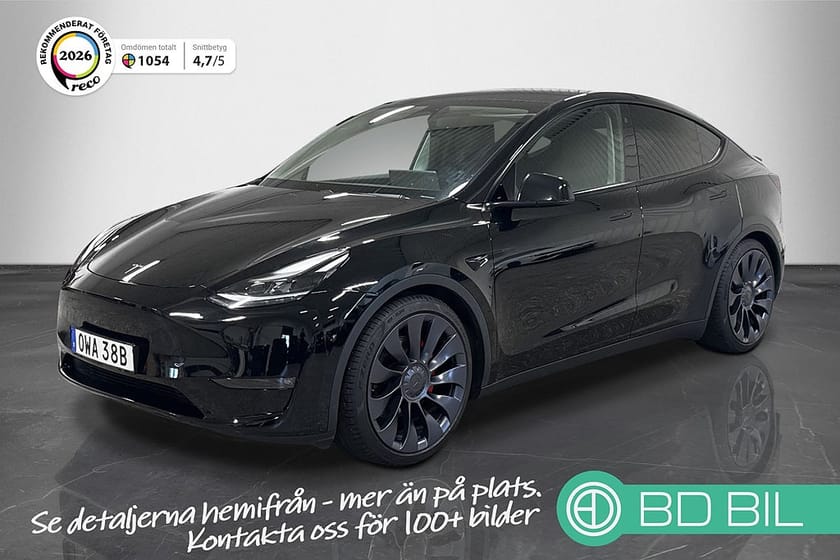Bild 1 av Tesla Model Y Performance AWD AUTOPILOT EN ÄGARE