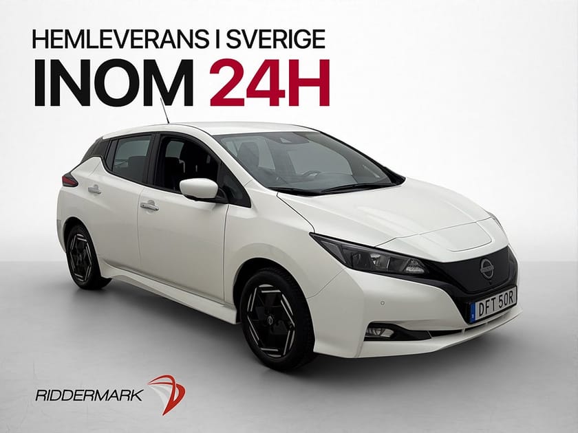 Bild 1 av Nissan Leaf 40 kWh Acenta 360° CarPlay Rattvärme Adp-Fart