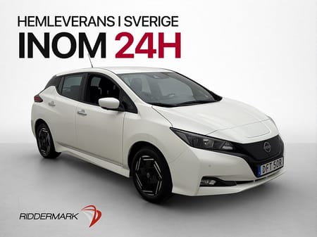 Nissan Leaf 40 kWh Acenta 360° CarPlay Rattvärme Adp-Fart