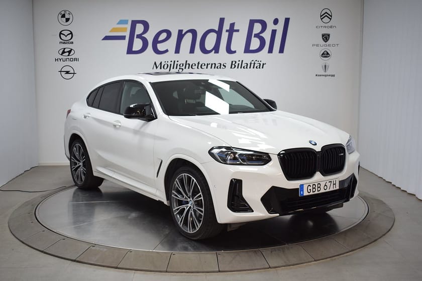 Bild 1 av BMW X4 M40i / Laser / Harman Kardon / Panoramaglastak/ Värmare
