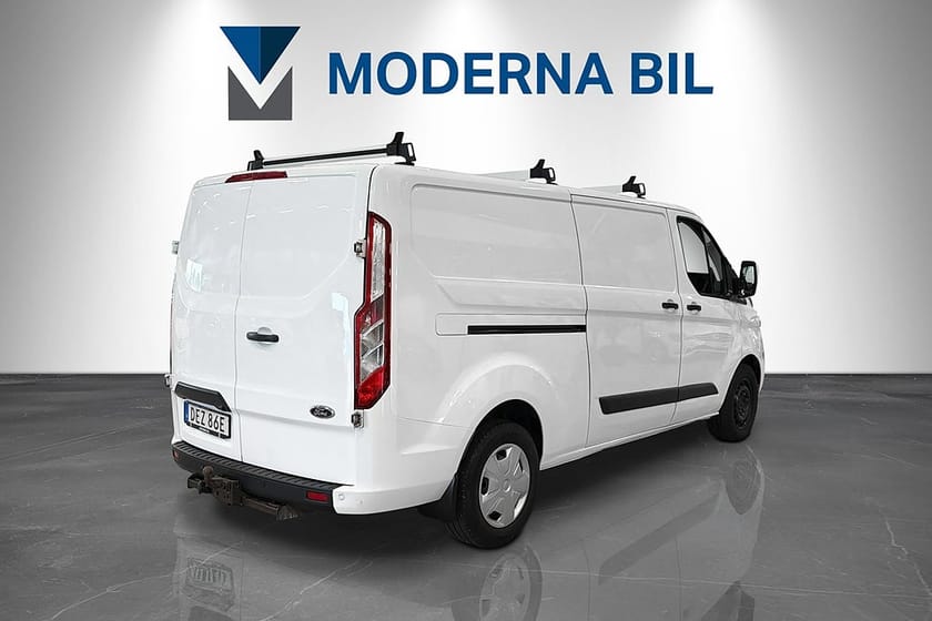 Bild 5 av Ford Transit Custom 300 2.0 Lång Drag 3-sits Moms Värmare B-kam