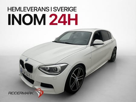 BMW 116i 116 136hk M Sport Farthållare P-Sensorer Alcantara