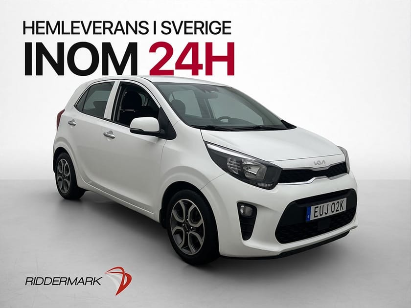 Bild 1 av Kia Picanto MPI 67hk Advance Kamera Navi CarPlay Rattvärme