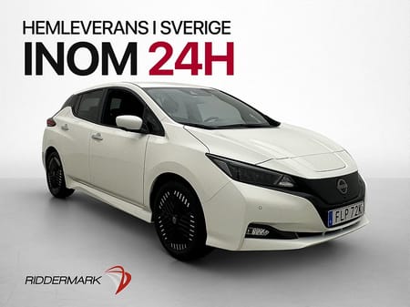 Nissan Leaf 150hk Döda-vinkel Backkamera Bluetooth MOMS