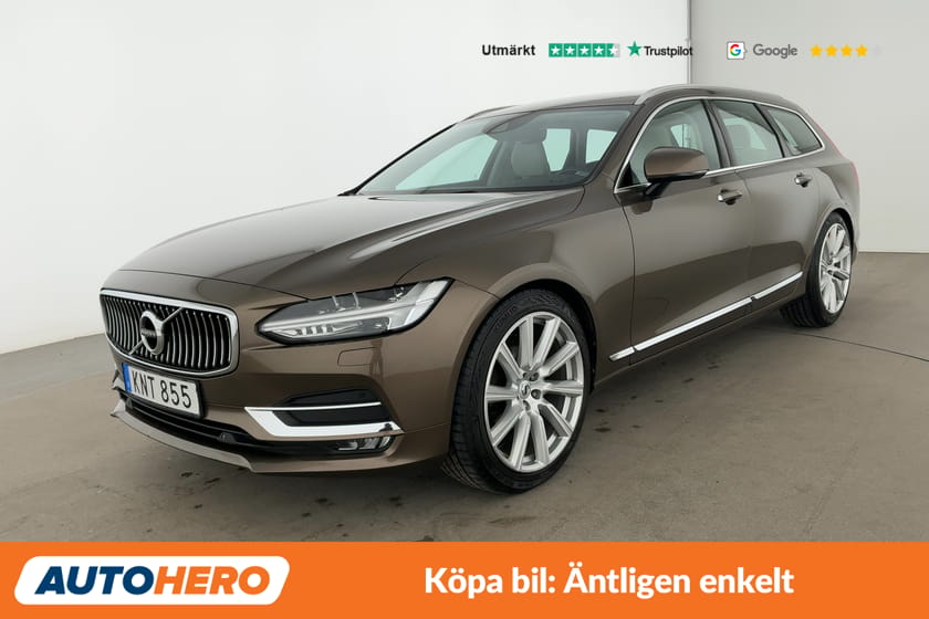Bild 1 av Volvo V90 D4 AWD Inscription / BLIS, Dragkrok, Värmare