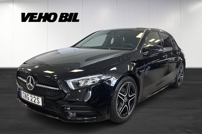 Bild 1 av Mercedes-Benz A 180 d A180 AMG Line | Värmare | NIGHT PACKAGE | BACKKAMERA |