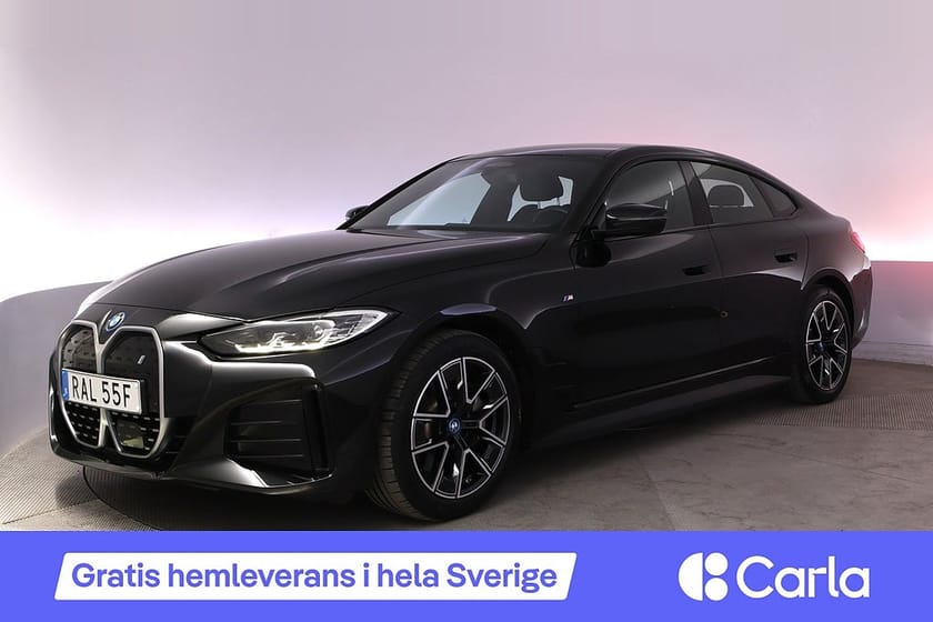Bild 1 av BMW i4 eDrive40 Gran Coupé M-Sport Drag Kamera DAP BLIS