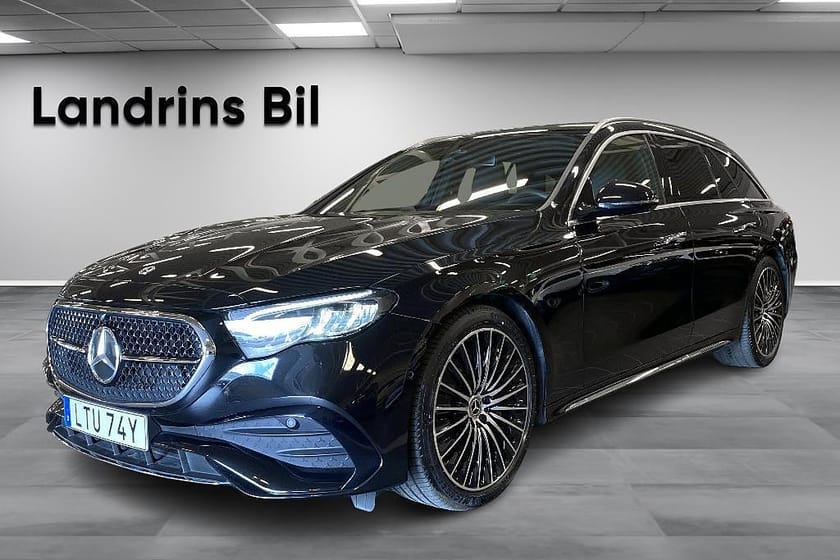 Bild 1 av Mercedes-Benz E 300 de 4MATIC T 4MATIC, AMG Line Advanced, Moms, 99 km räckvidd