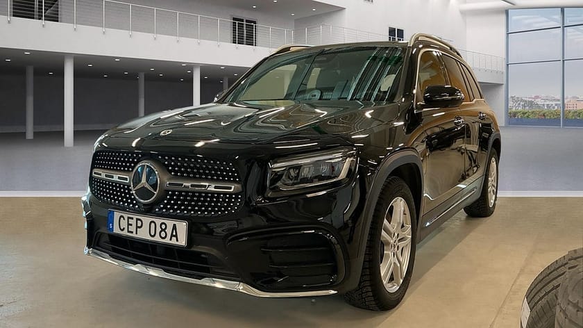 Bild 1 av Mercedes-Benz GLB 220 d 4MATIC AMG Line | 7-Sits | Drag | Värmare | Pano