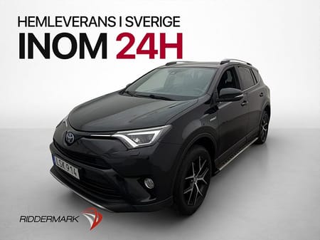 Toyota RAV4 Hybrid 2.5 197hk Active Plus Dragkrok Kamera Rattvärme