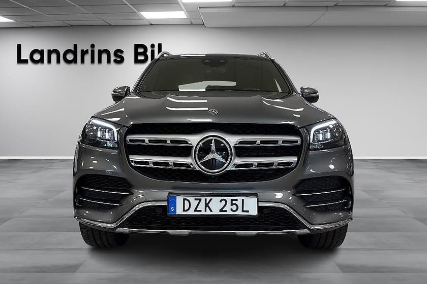 Bild 2 av Mercedes-Benz GLS 400 d 4MATIC AMG Pano Drag Kaptensstolar 6-Sits Värmare