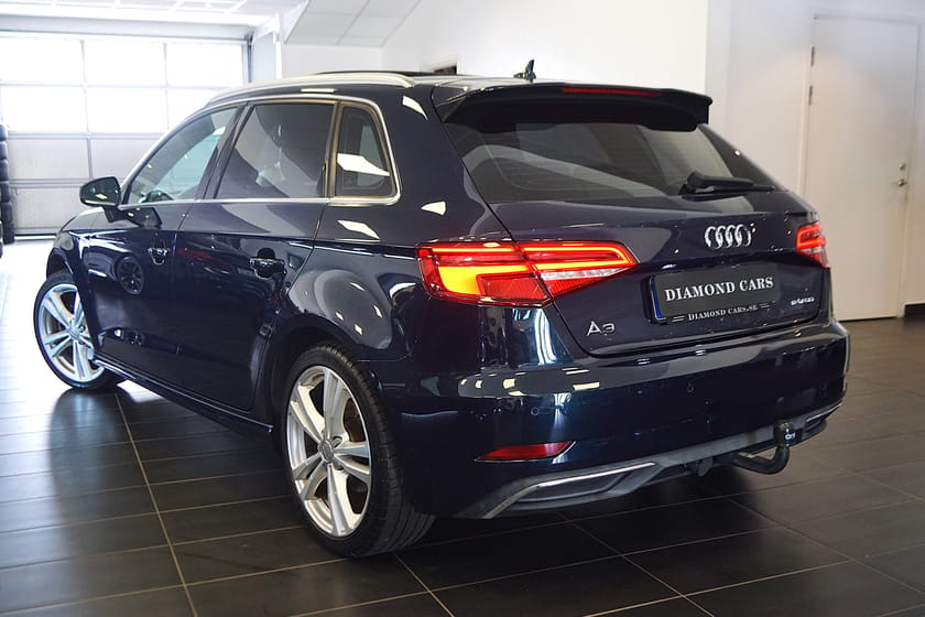 Bild 4 av Audi A3 Sportback e-Tron 1.4 TFSI S Tronic Pono B-kamera Navi helskinn