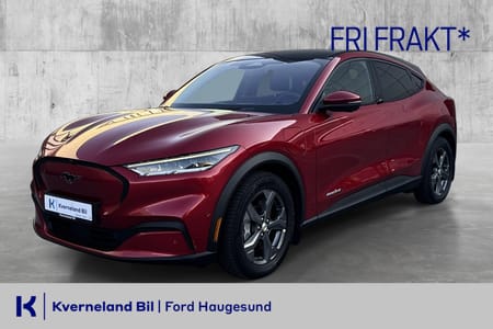 Ford Mustang Mach-E Long Range CARPLAY,610 KM REKKEVIDDE,PANORAMATAK++