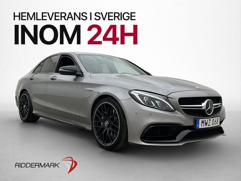 Bild 3 av Mercedes-Benz AMG C 63 Burmester Head-up Sportavgas SV-SÅLD