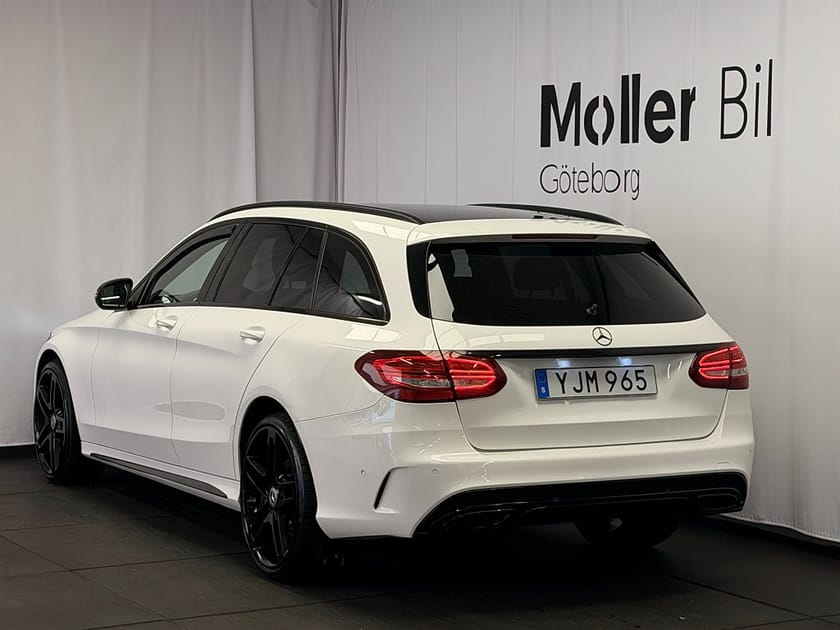 Bild 3 av Mercedes-Benz C 220 T d 4MATIC B-kamera/ Pano/ Drag/El stol