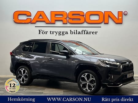 Toyota RAV4 Plug-in Hybrid E-CVT 306hk Style Carplay B-kamera Drag
