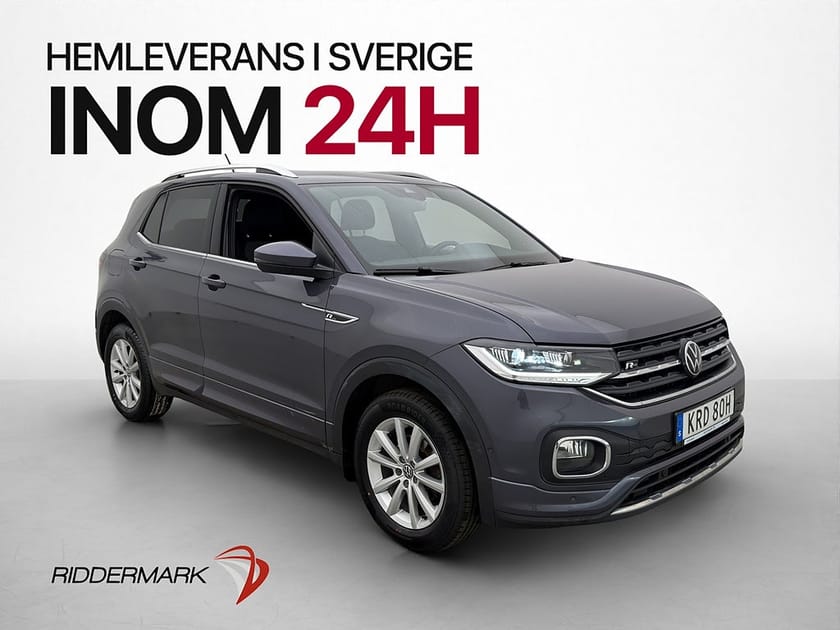 Bild 1 av Volkswagen T-Cross 1.0 TSI R Line Cockpit Kamera Adaptiv