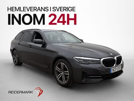 BMW 520d xDrive Touring 190hk Kamera Skinn CarPlay Dragkrok