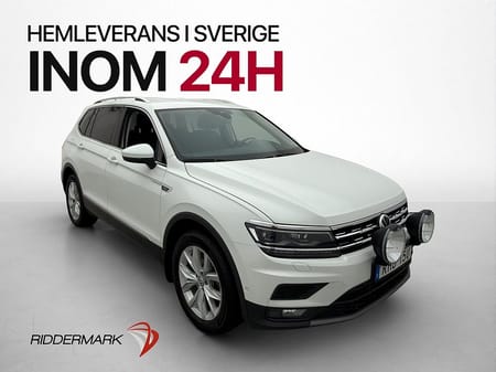 Volkswagen Tiguan Allspace 7-sätes 4M 7-Sits P-Värmare Kamera Drag