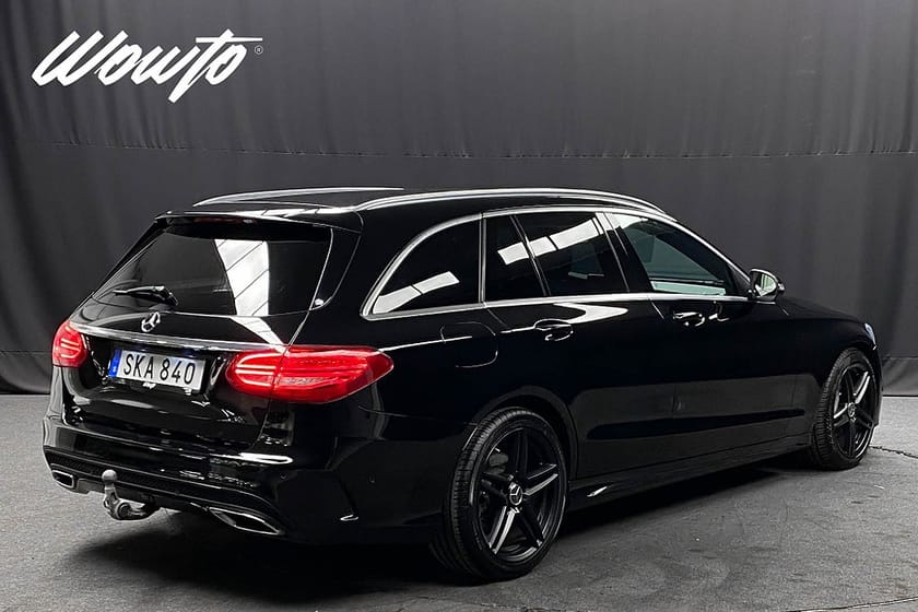 Bild 5 av Mercedes-Benz C 220 T d 170HK AMG /Drag /Navi /Burmester