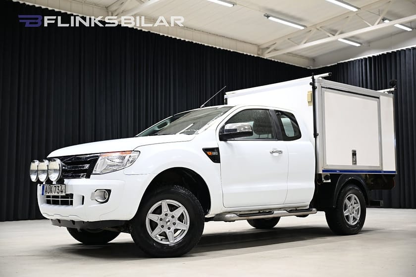 Bild 3 av Ford Ranger SuperCab 2.2 TDCi 150HK Kåpa|Drag|Värmare|Kamkedja|M-Värmare