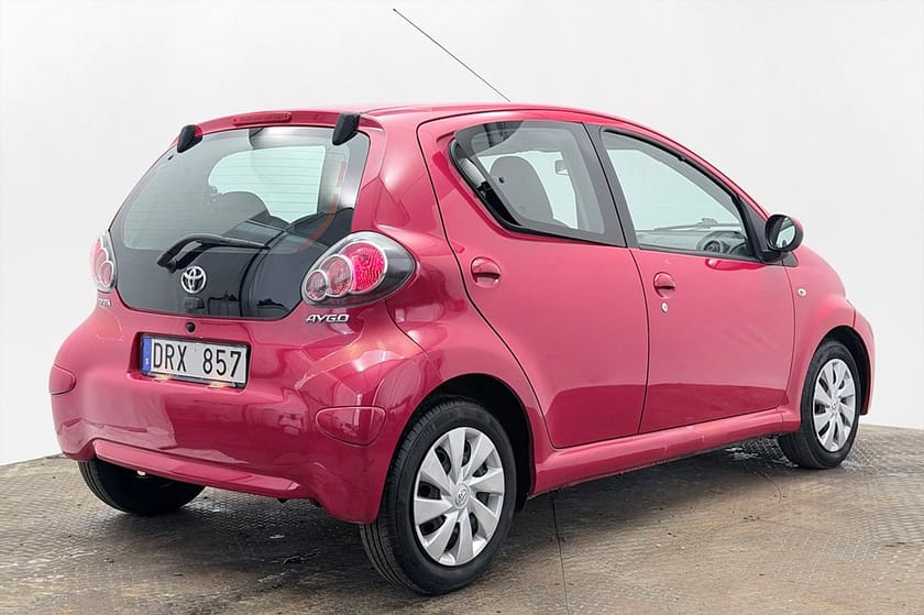 Bild 5 av Toyota Aygo 5-dörrar 1.0 Eco Sätesvärme Bluetooth Fullservad@Toyota