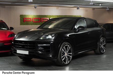 Porsche Cayenne E-Hybrid Coupé Krok/BOSE/HUD/22"/18-veis/Sports-eksos/ACC/+++