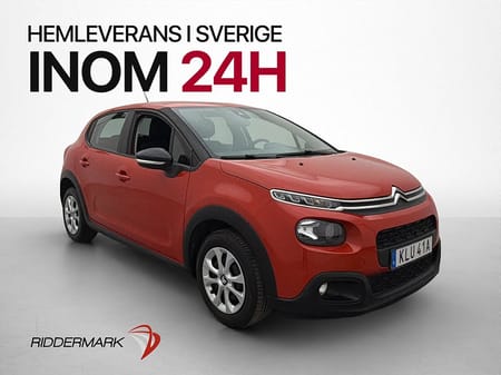 Citroën C3 1.2 PureTech 83hk Carplay P-sensor Bluetooth