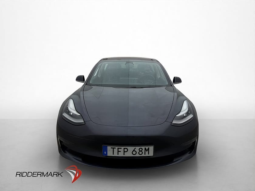 Bild 3 av Tesla Model 3 Long Range AWD Svensksåld Panorama MOMS