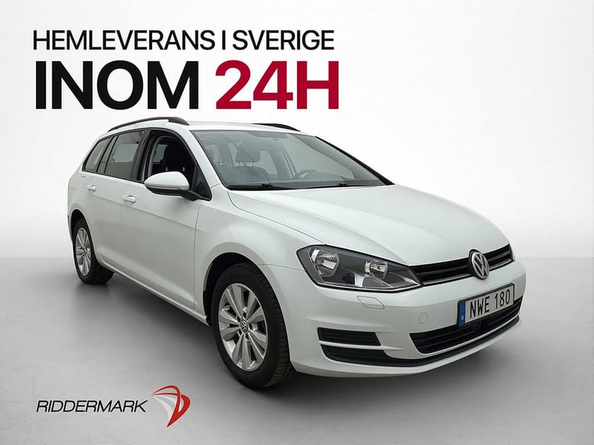 Bild 1 av Volkswagen Golf Sportscombi TDI 110hk 4M Värmare Kamera Adaptiv Drag