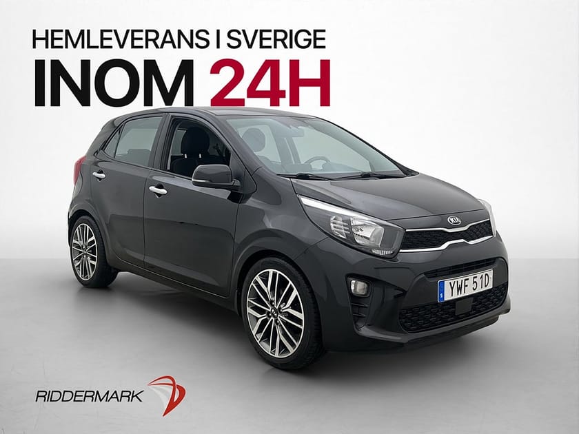 Bild 1 av Kia Picanto 1.0 MPI 67hk Advance Kamera Rattvärme CarPlay