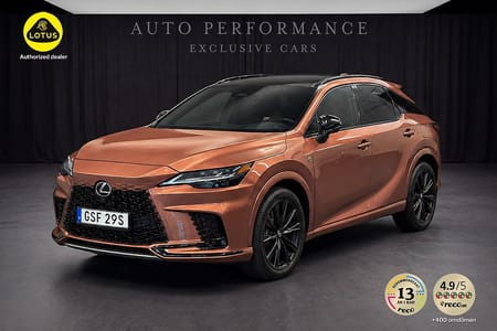 Lexus RX 500h F-Sport 371hk Panorama / Hemleverans /