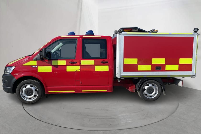 Bild 2 av Volkswagen Transporter Chassi Dubbelhytt T6 2.0 TDI BMT 4MOTION (204hk) 5-sits