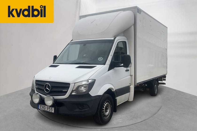 Bild 1 av Mercedes-Benz Sprinter 319 BlueTEC Chassi Cab CDI Volymskåp (190hk) Bakgavellyft
