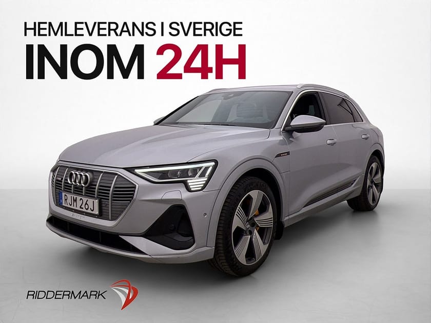 Bild 4 av Audi e-tron 55 quattro 408hk Q S-Line B&O Pano HUD Luftfjäd 360°