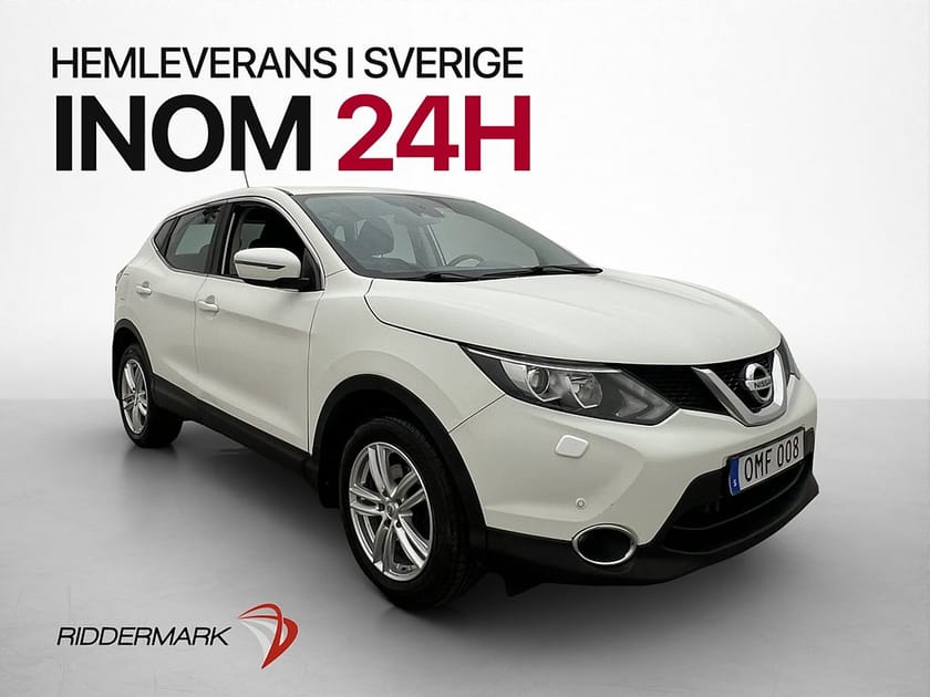 Bild 3 av Nissan Qashqai 1.2 115hk Acenta M/K-Värmare Kamera Navi Drag