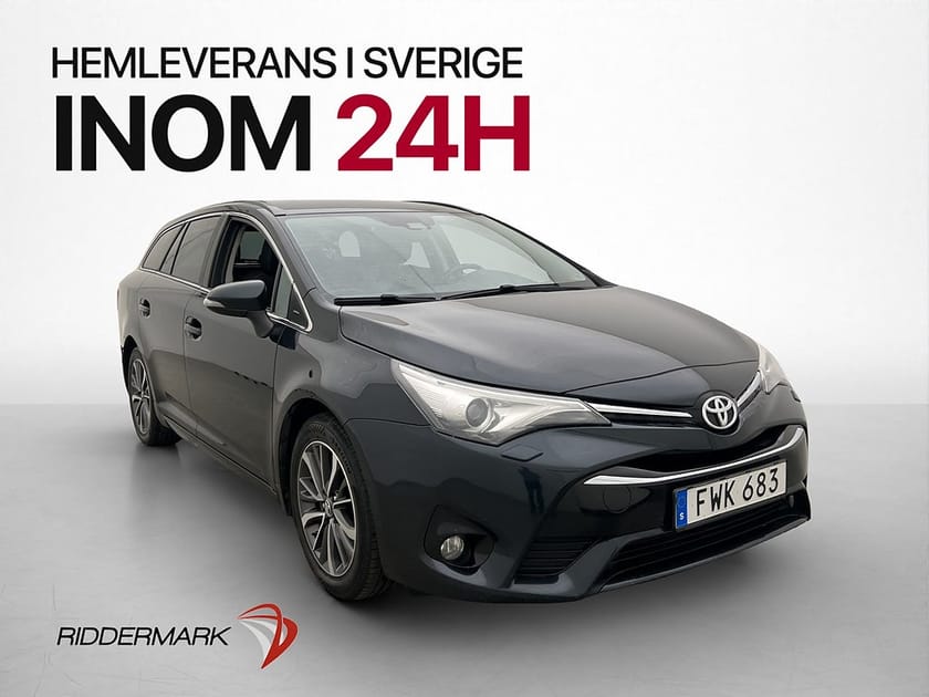 Bild 1 av Toyota Avensis Kombi 2.0 D-4D Active Plus Värmare Kamera Navi Drag