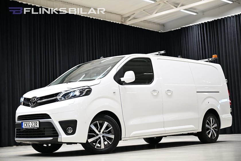Bild 2 av Toyota Proace 122HK L3 Automat|Servicebil|Inredd|Dubbeldörr|Nedlackad