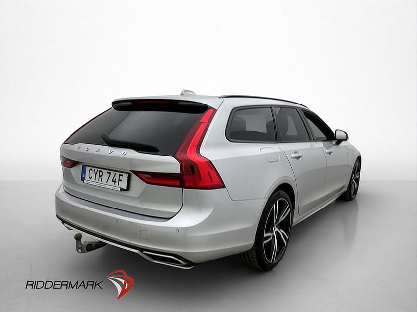 Bild 5 av Volvo V90 Recharge T8 AWD R-Design H/K Luftfjädr Drag Skinn