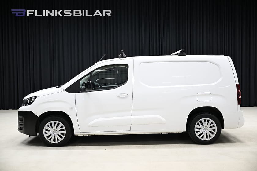 Bild 1 av Peugeot Partner Utökad Last 102HK L2 Pro+|Inredning|Drag|Värmare|Backkamera|Enägare