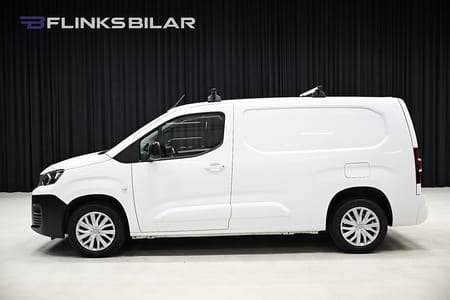 Peugeot Partner Utökad Last 102HK L2 Pro+|Inredning|Drag|Värmare|Backkamera|Enägare