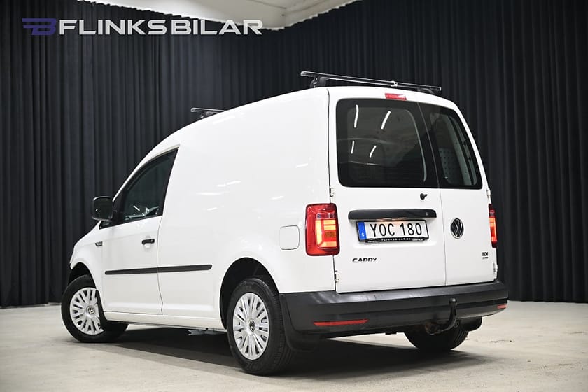 Bild 3 av Volkswagen Caddy Van 2.0 TDI 75HK Inredd|Drag|Värmare|EnÄgare|Lågmil|Leasbar